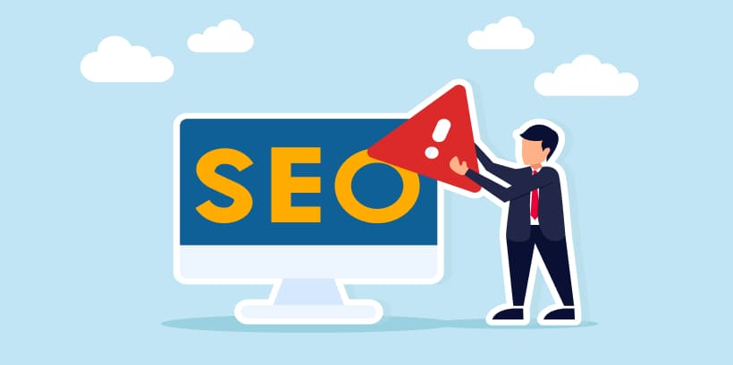 Not Ideal for SEO-Centric Websites